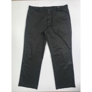 Adidas Climate Pants Golf Performance Mens 40x32 Black Clima Lite Straight